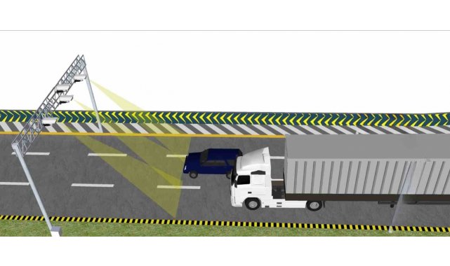 Kocaeli'deki 4 ana arterde kamyon ve tır trafiği 724 elektronik olarak izlenecek