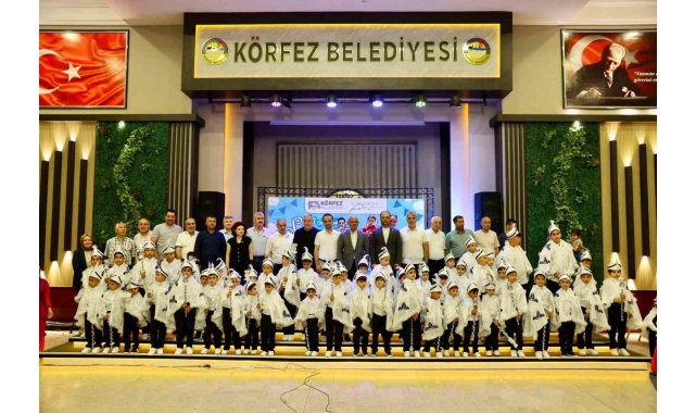Körfez'de 62 çocuk için sünnet şöleni düzenlendi
